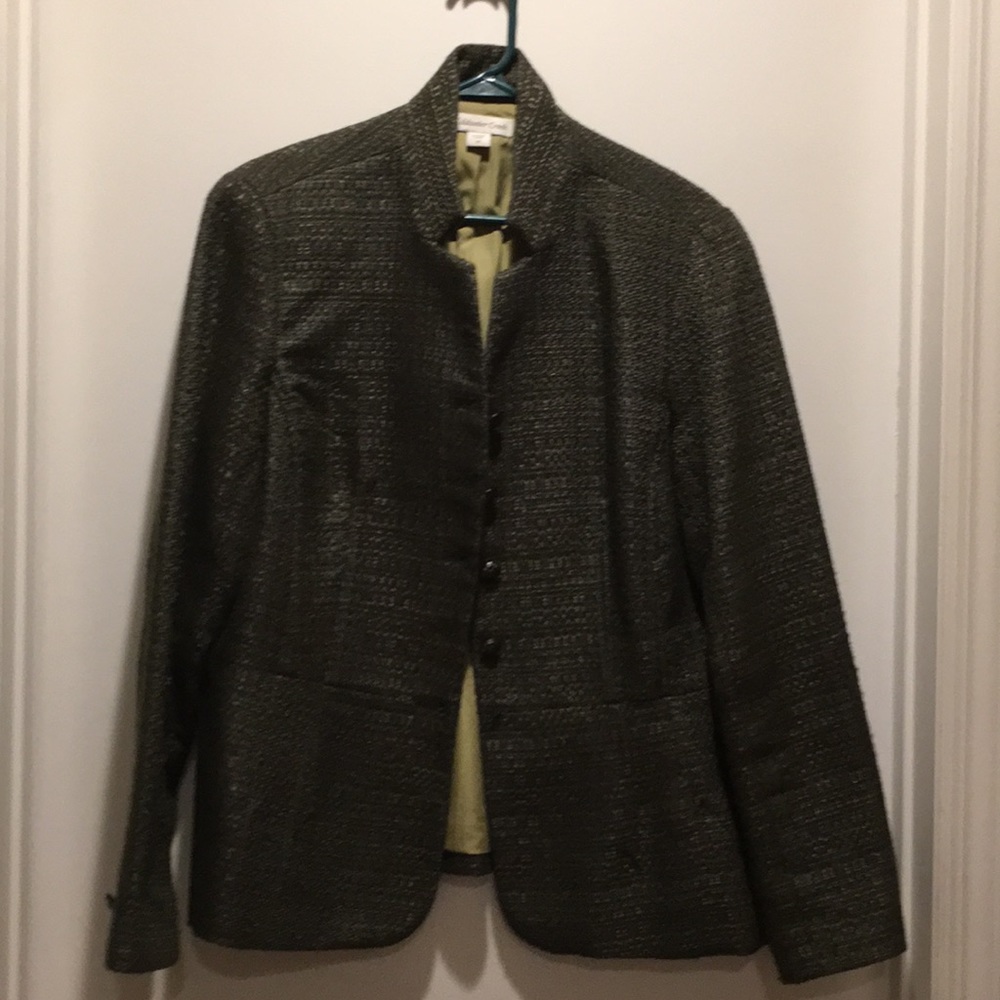 Coldwater Creek olive green jacket